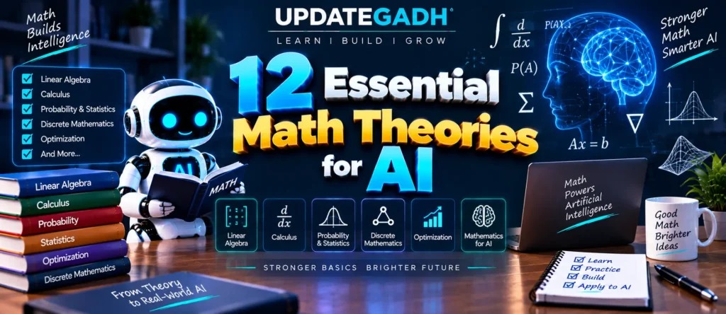 12 Essential Math Theories for AI
