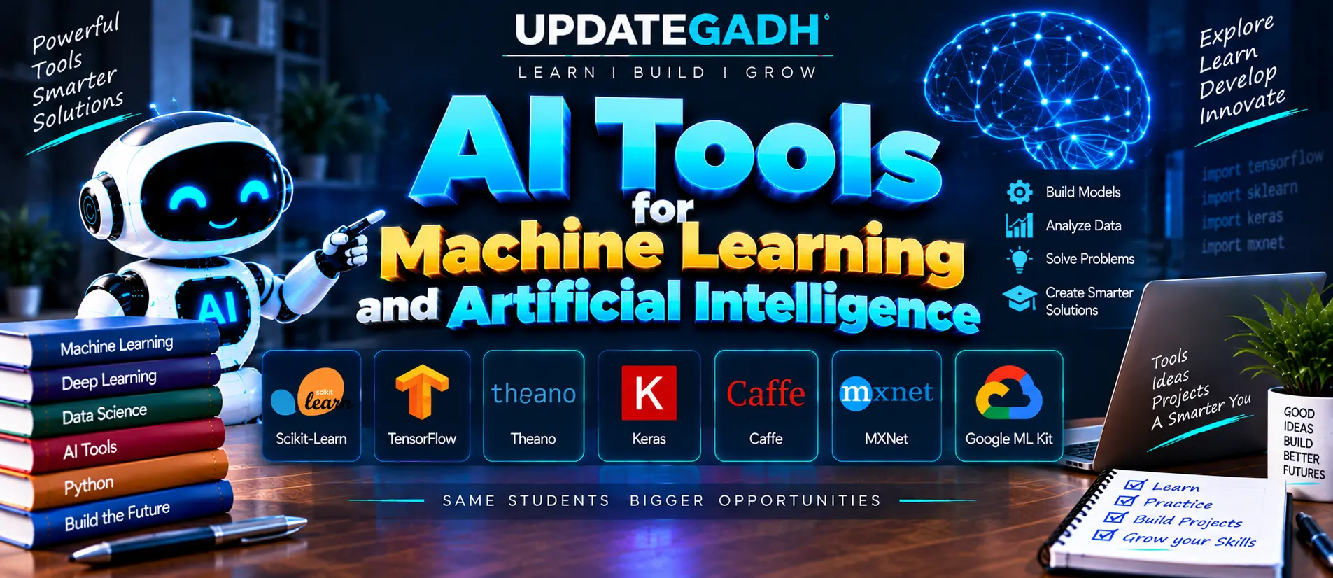 AI Tools for Machine Learning and Artificial Intelligence