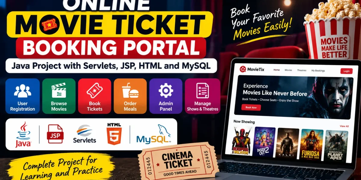 Movie Ticket Booking System in Java