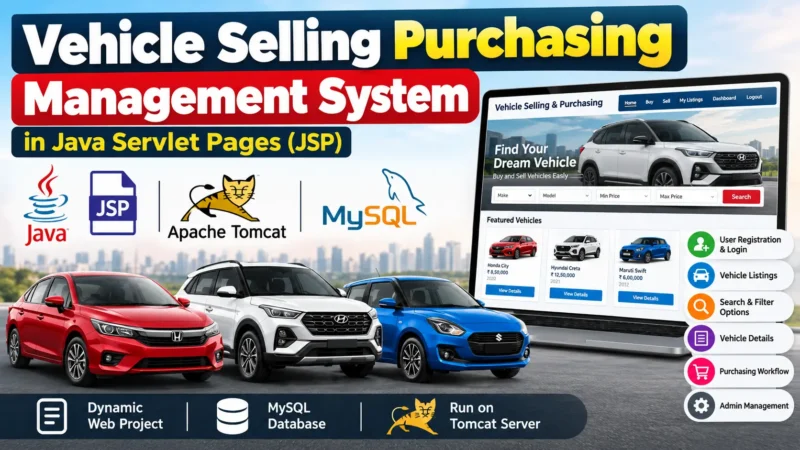 Vehicle Selling Purchasing Management