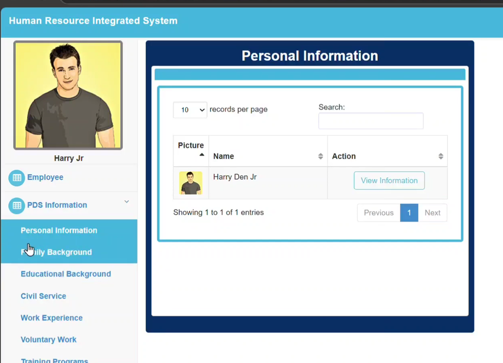 Human Resource Integrated System in PHP with Source Code