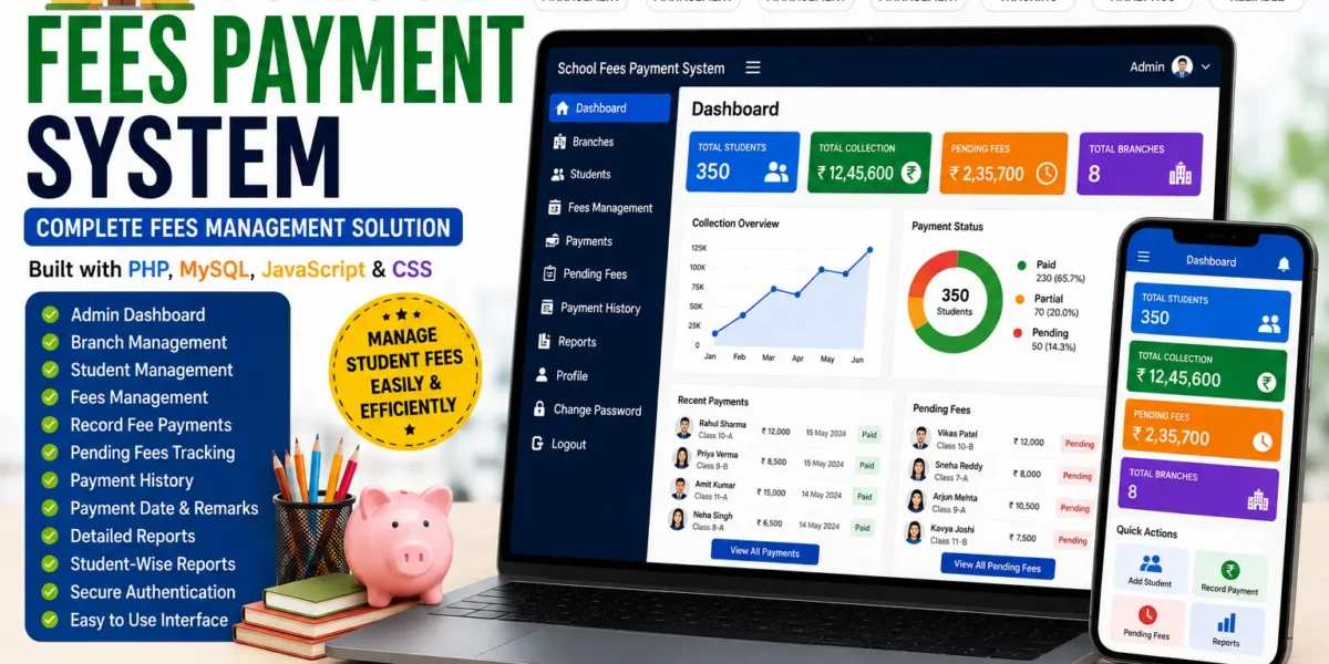 School Fees Payment System In PHP