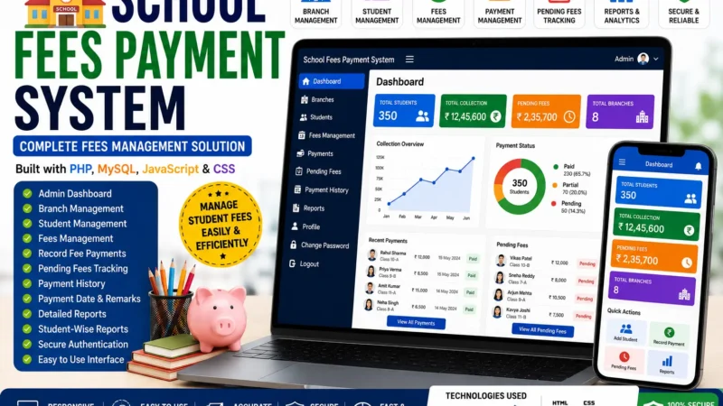 School Fees Payment System In PHP