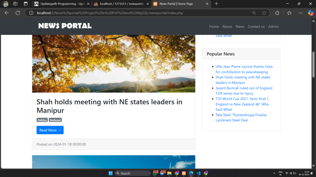 Screenshot-2024-12-20-111052-1024x574 News Portal Project in PHP and MySQL