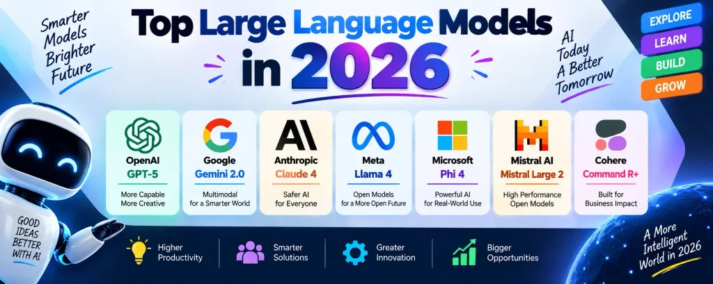 Top Large Language Models