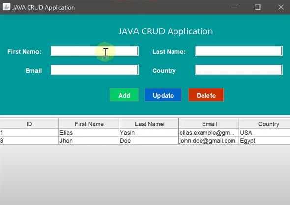 image-18 Java CRUD GUI Application with MySQL free code