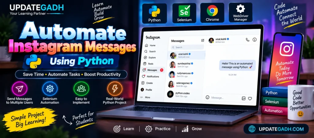 Automate Instagram Messages Using Python