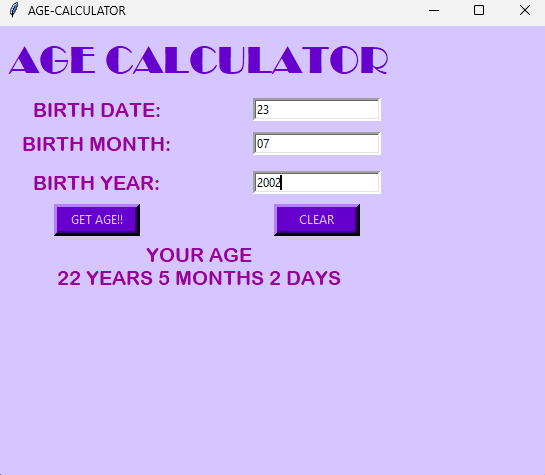 image-33 Age Calculator in Python with Source Code