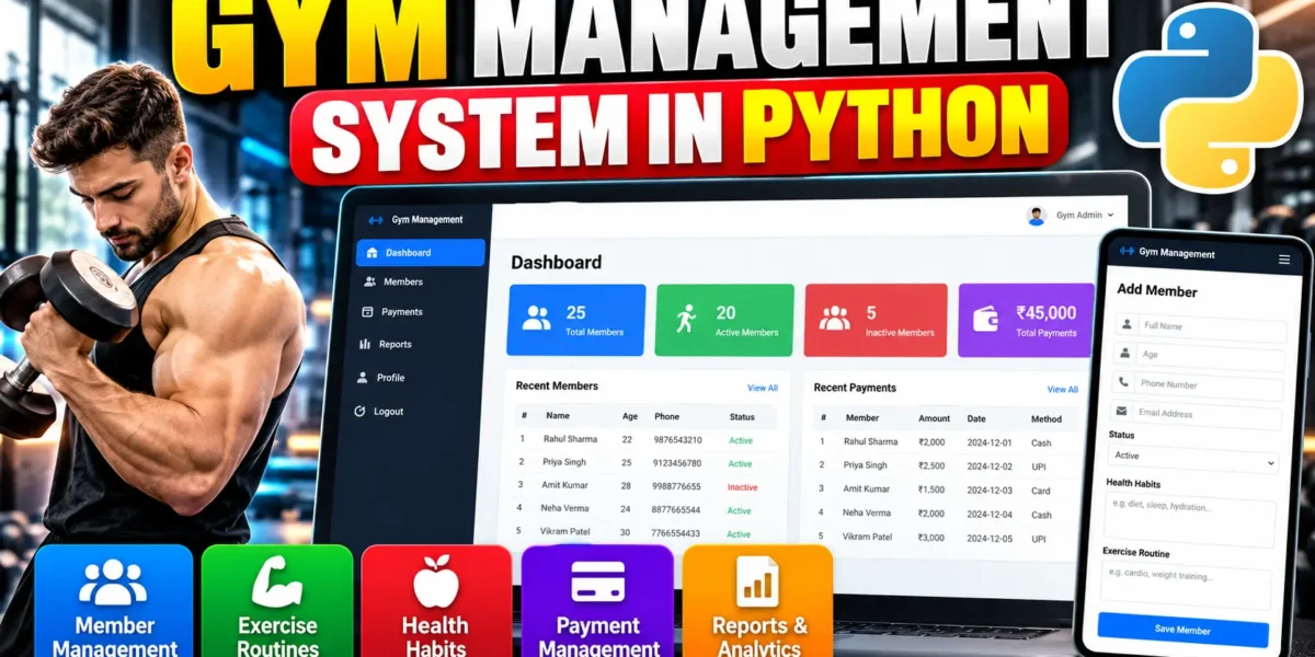 Gym Management System in Python