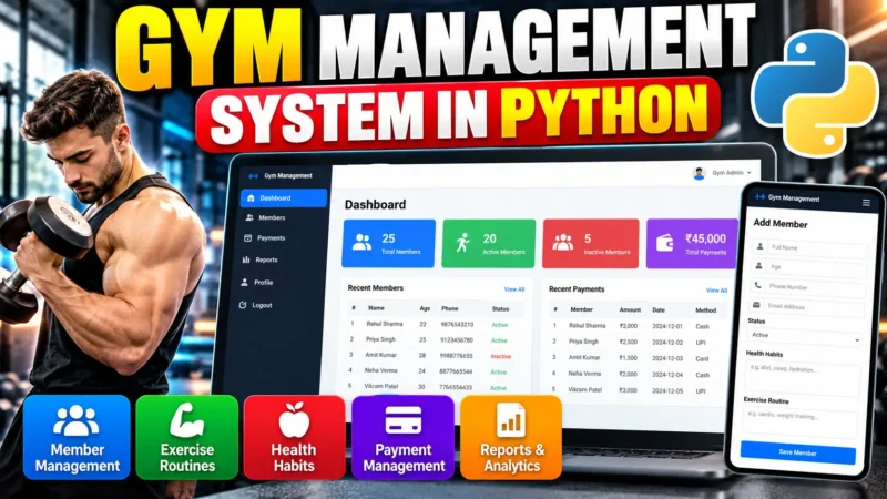 Gym Management System in Python