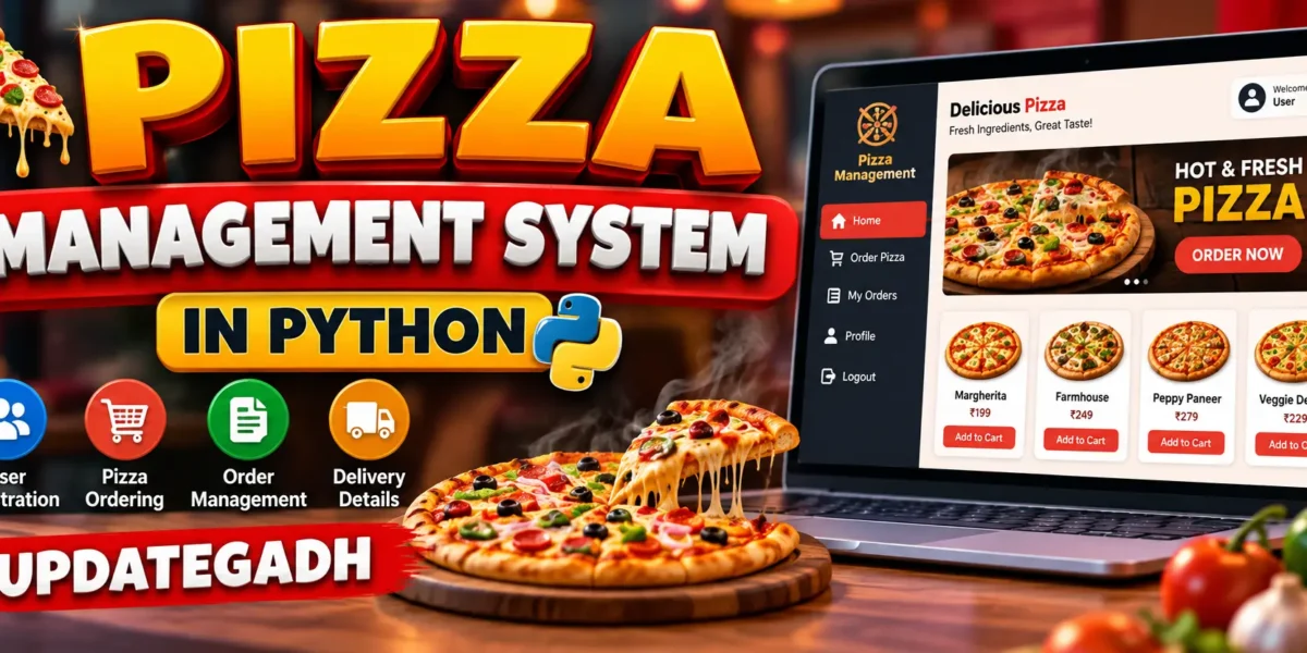 Pizza Management System in Python