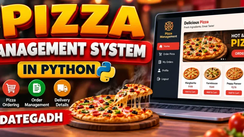 Pizza Management System in Python