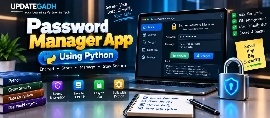Password Manager App Using Python