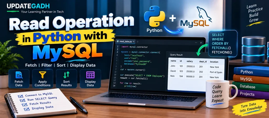 Read Operation in Python with MySQL