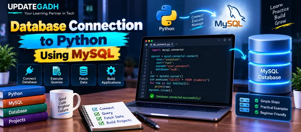 Database Connection to Python Using MySQL