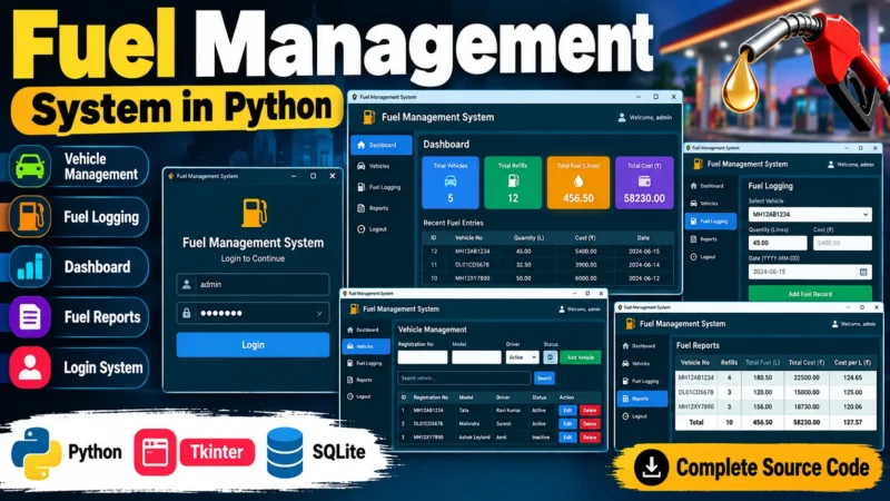 Fuel Management System in Python