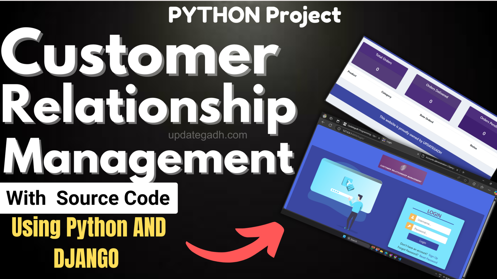 Customer Relationship Management (CRM) in Django