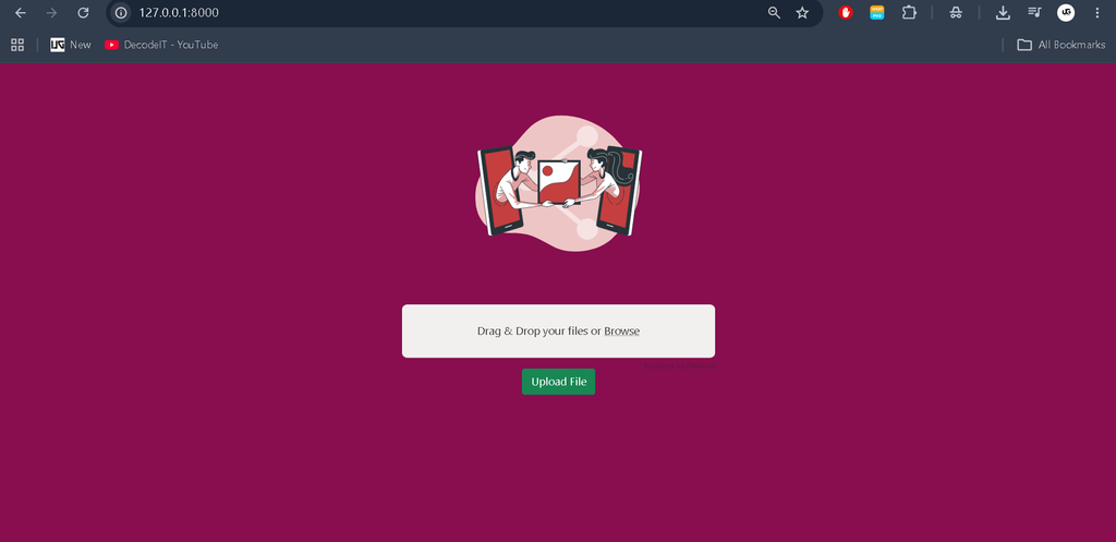 File Sharing Website Using Python in Django