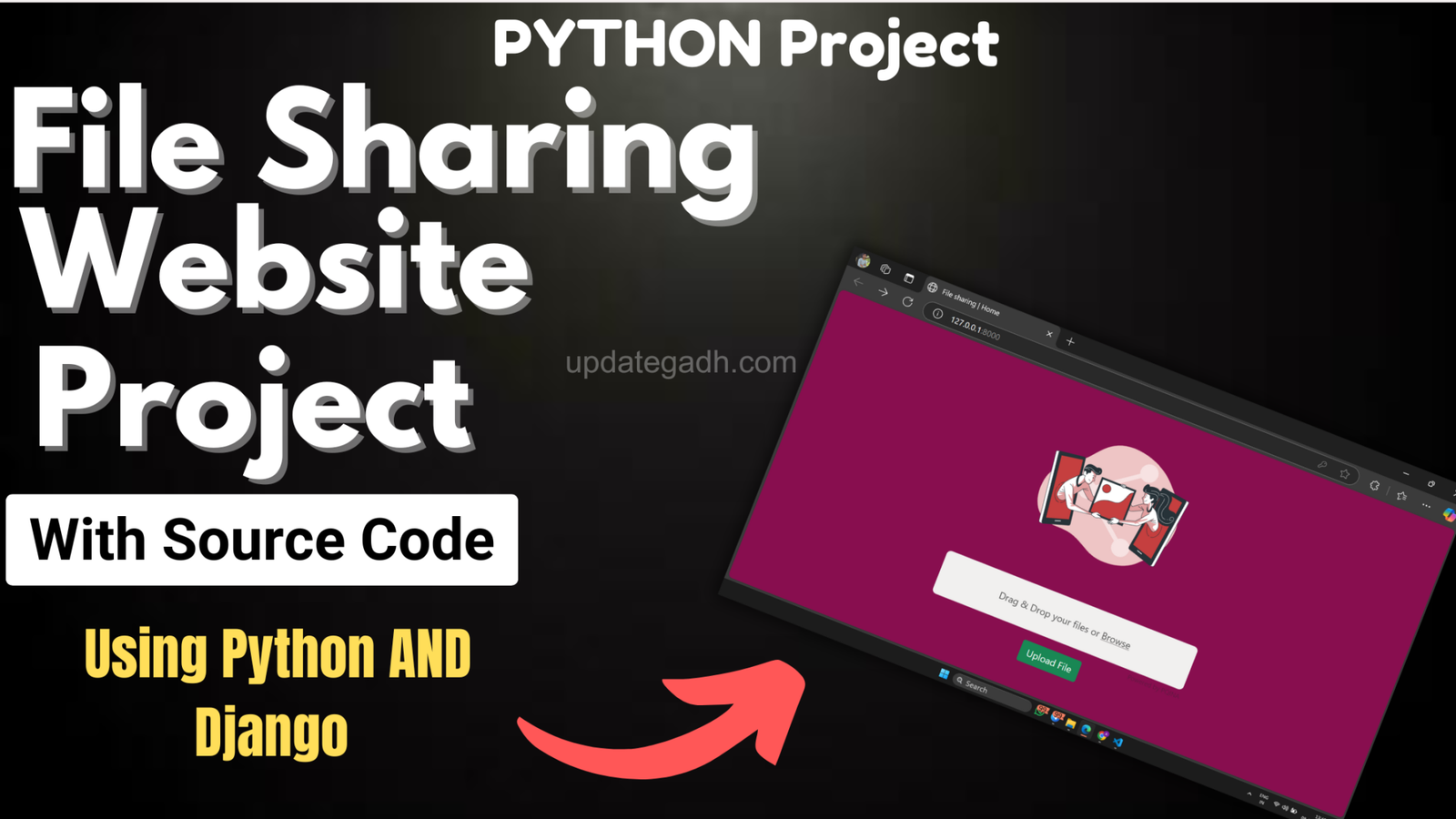 File Sharing Website Using Python in Django