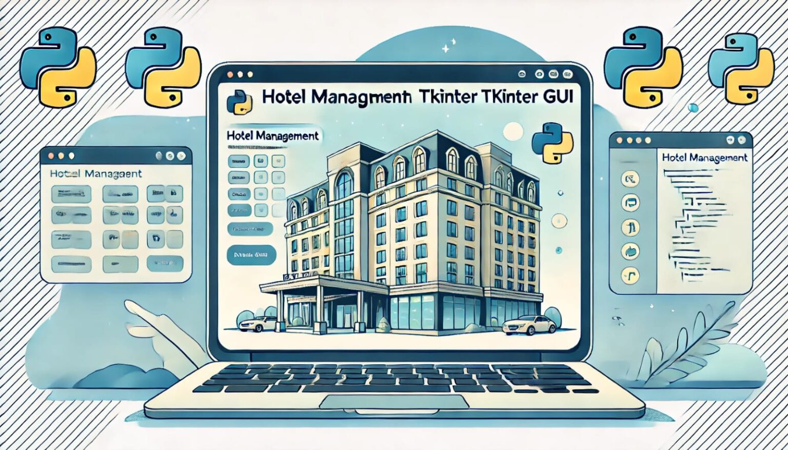 Hotel Management System Using Python Tkinter GUI