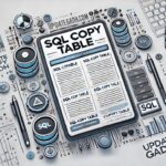 SQL COPY TABLE