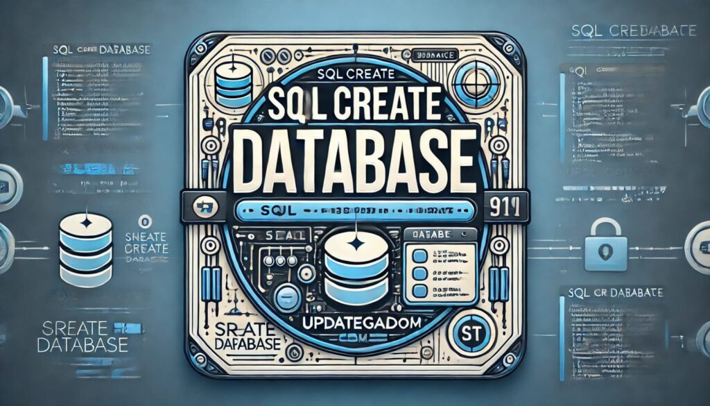 Understanding the SQL CREATE DATABASE Statement