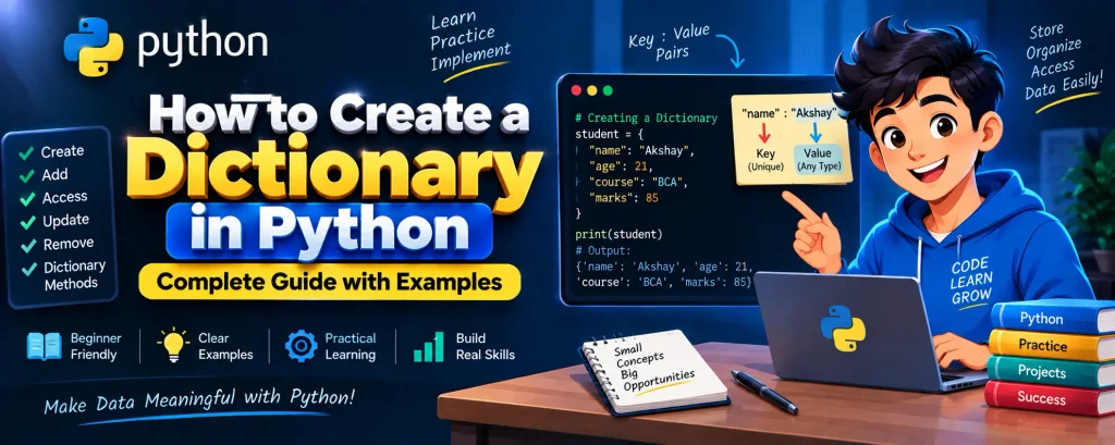 How to Create a Dictionary in Python