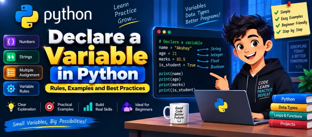 How to Declare a Variable in Python