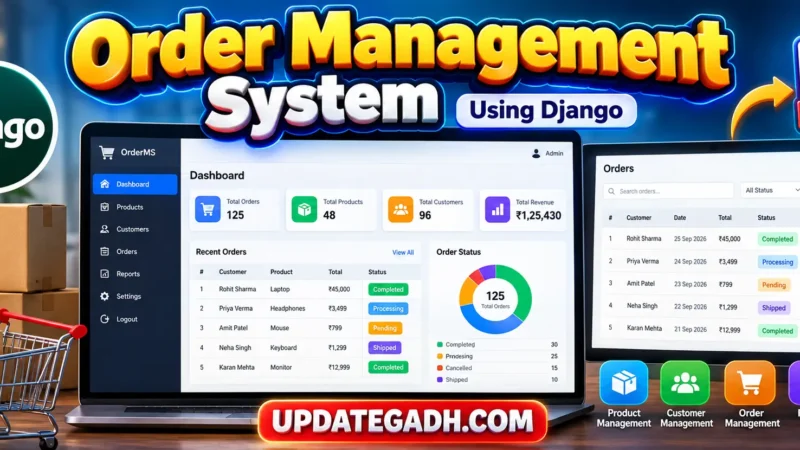 Order Management System Using Django