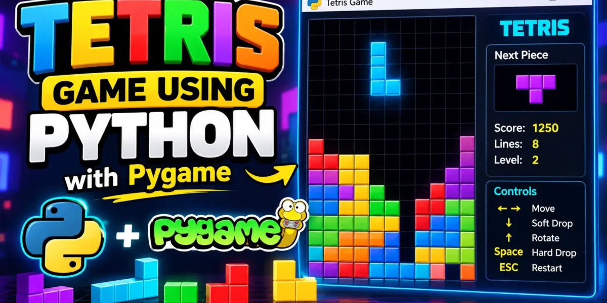 Tetris Game Using Python