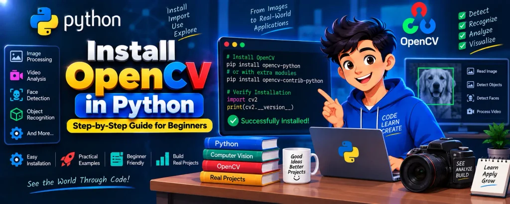 How to Install OpenCV in Python