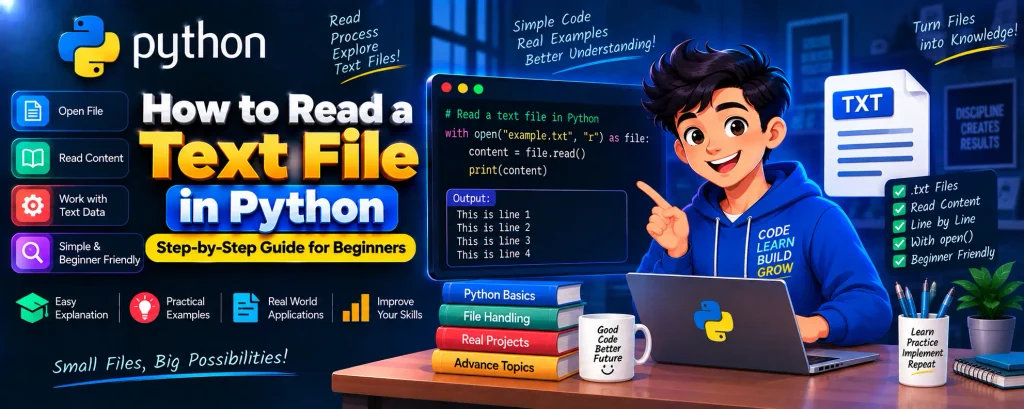 How to Read a Text File in Python