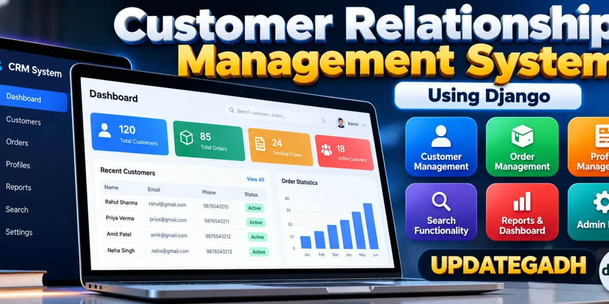 Customer Relationship Management System Using Django