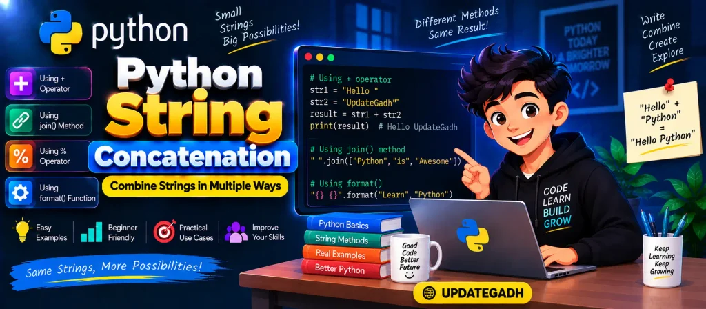 How to Python String Concatenation