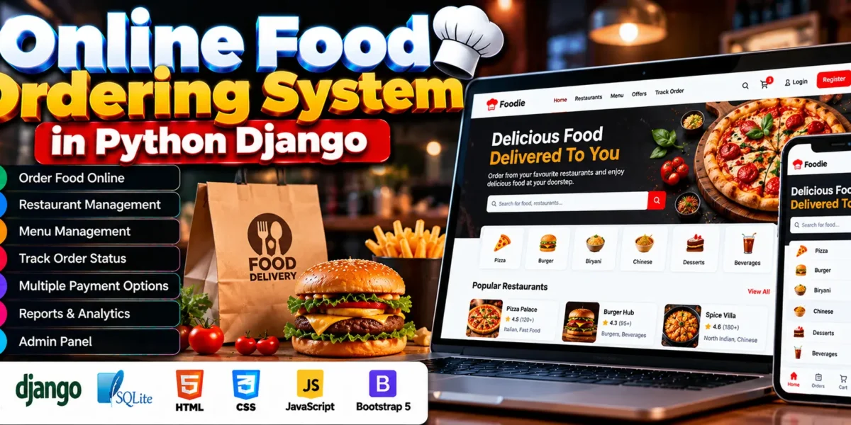Online Food Ordering System in Python