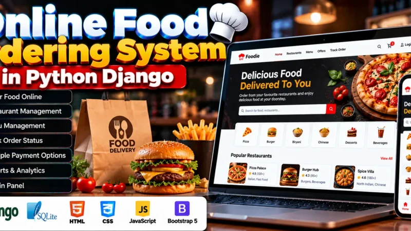 Online Food Ordering System in Python