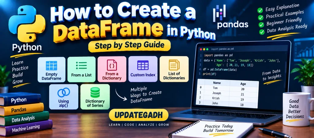 How to Create a DataFrame in Python