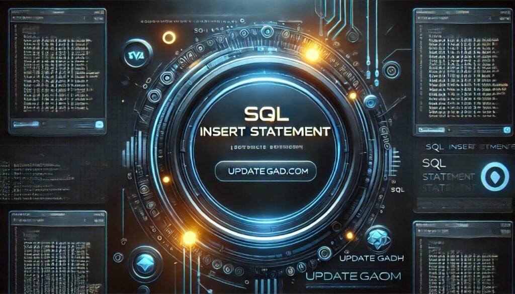 SQL INSERT STATEMENT