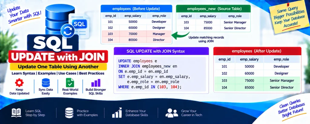 SQL UPDATE with JOIN