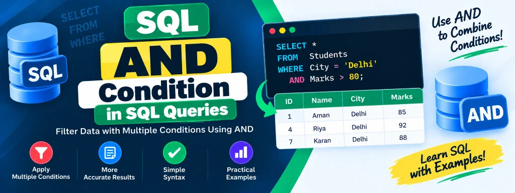 SQL AND Condition in SQL Queries