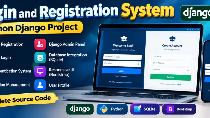 Login and Registration System Using Python Django