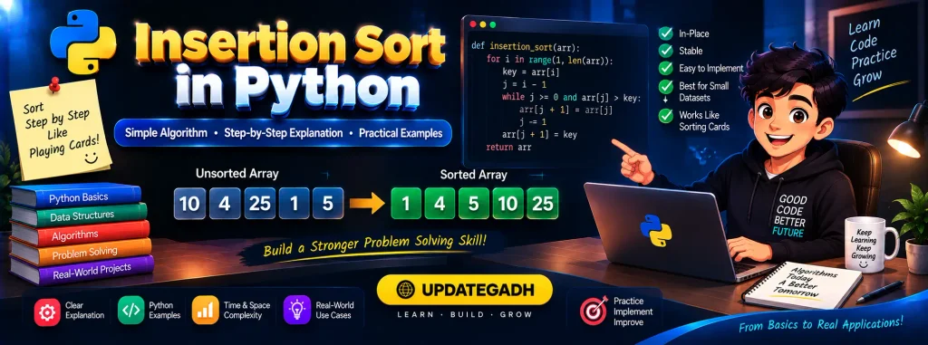 Insertion Sort in Python