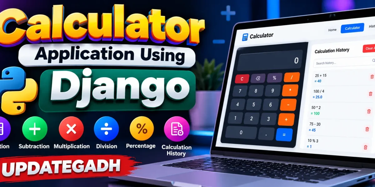 Calculator Application Using Django