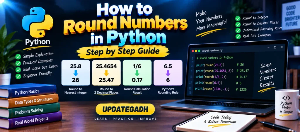 How to Round Numbers in Python