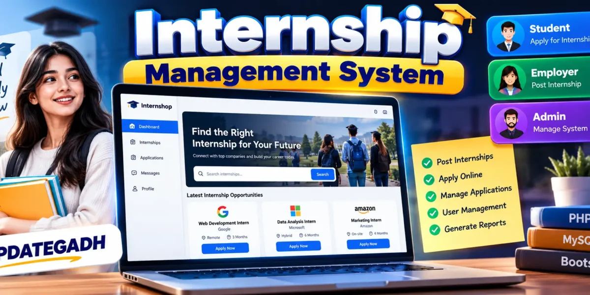 Internship Management System Using PHP