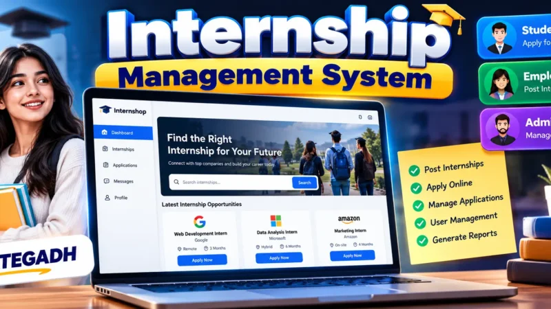 Internship Management System Using PHP
