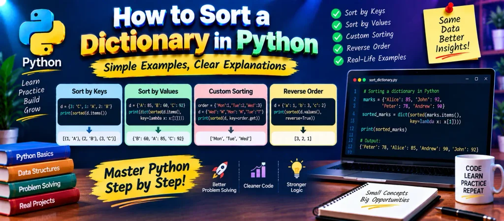 How to Sort a Dictionary in Python