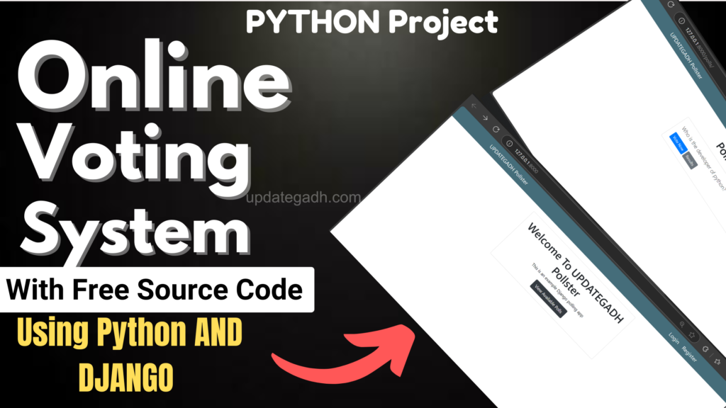 Online Voting System in Python Django: Secure Project