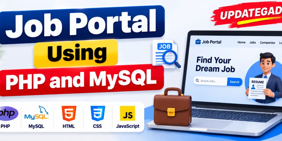 Job Portal Using PHP and MySQL