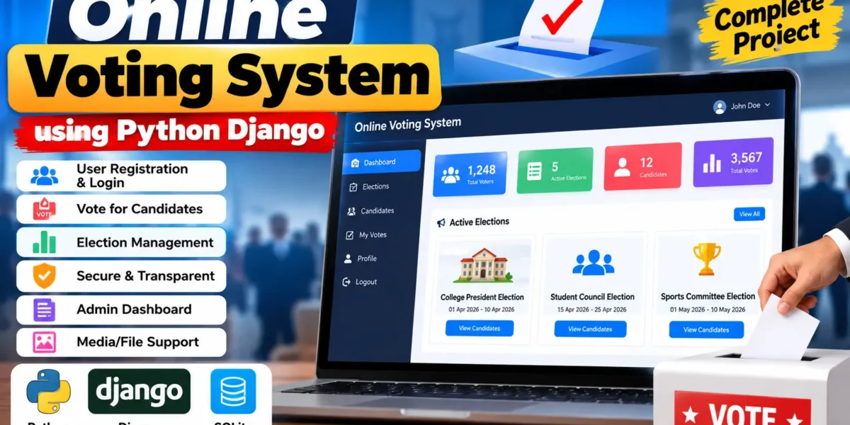 Online Voting System Using Python Django